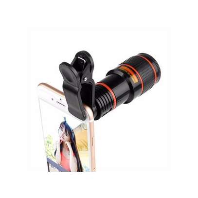 Macro Lens Clip 3 in 1 HD Fish Eye Camera image 1