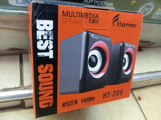 HT-208 USB Multimedia Speakers image 1