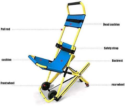FOLDING AMBULANCE CHAIR STRETCHER SALE PRICE KENYA image 3