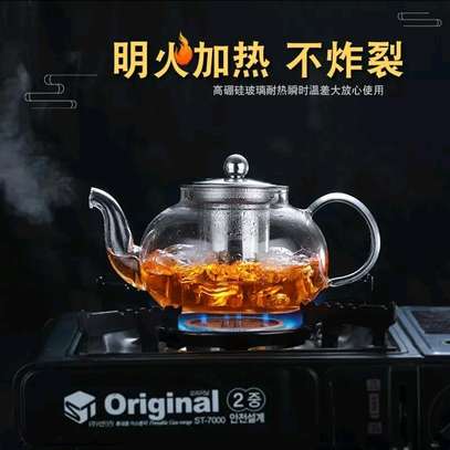 High Borosilicate glass tea/Coffee pot image 1