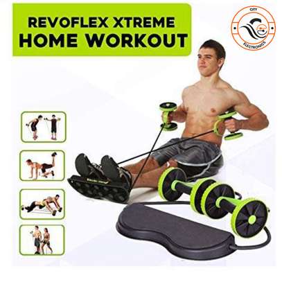Revoflex Xtreme Home Total Body Fitness Gym Abs Trainer Resistance image 1