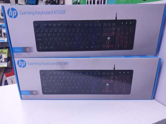 HP K550F Gaming USB RGB lighting Wired Keyboard image 3