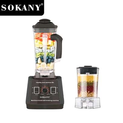 Sokany 5000watts 2 in 1 commercial blender image 1