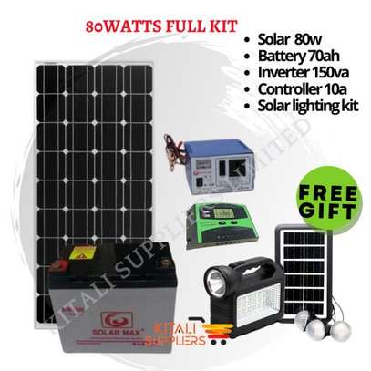 Sunnypex Solar Fullkit 80watts With Free Solar Lighting Kit image 2