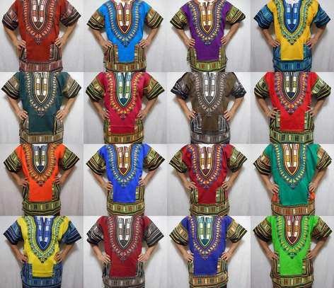 Traditional dashiki shirts image 12