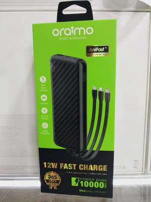 12w Fast Charge 10000mah Oraimo Powerbank image 2