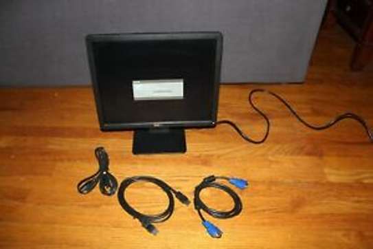 17" inch monitor with a vga and display port image 2