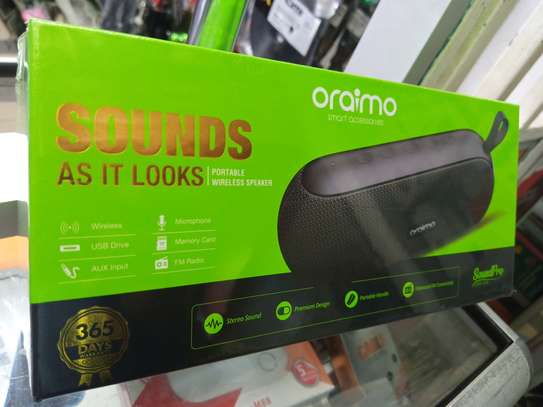 Oraimo SoundPro OBS-52D 10W Bluetooth Speaker - BLACK image 1