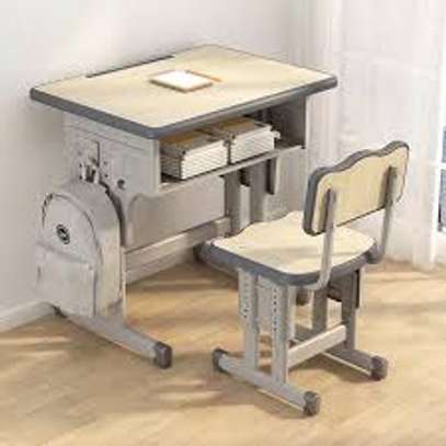 Adjustable Height Kids Homework Desk and Chair image 9