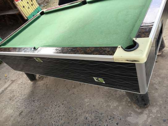 Marble top pool table on quick sale image 3