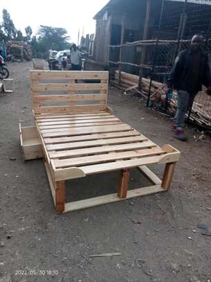 4*6 Simple Pallet Bed image 3