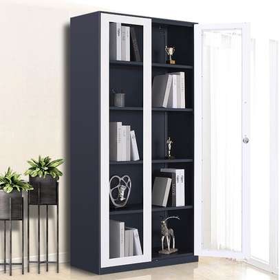 2-Door Glass Front Filing Cabinet image 5