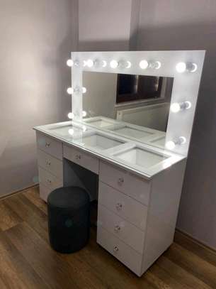 Lights fitted white Vanity dresser image 1