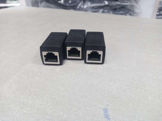 RJ45 Coupler Female to Female Ethernet Cable Connector image 1
