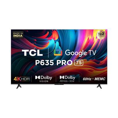 TCL 75 Inch P635 4K Google Smart TV image 3
