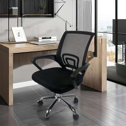 Office Chair: Generic Mesh Ergonomic Clerical Gaming Chair image 6