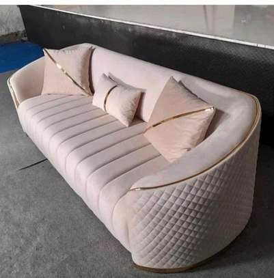 3 seater classic modern furniture couch image 1
