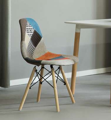 Office Chair: Armless Multi-Coloured Eames Chair image 6