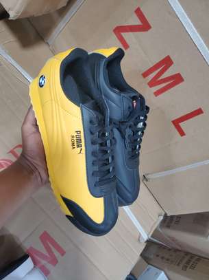 puma roma bmw yellow