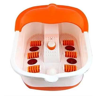 Professional Vibrating AND Bubbles Footbath Massager image 1