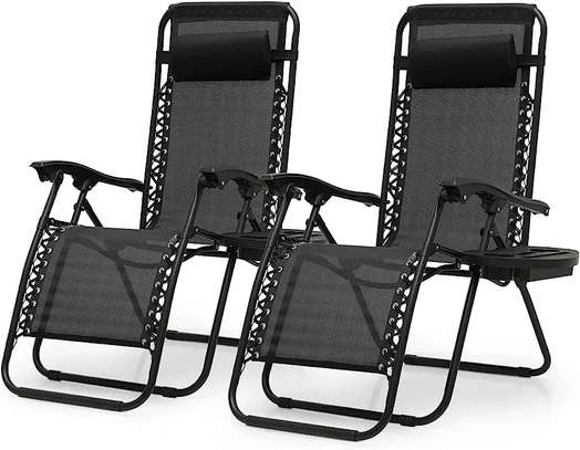 Home Chairs: Outdoor Reclining Lounge Chair image 4