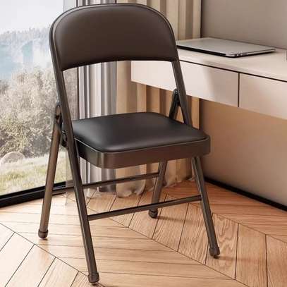 Office Chairs: Tanned Hide Conference Chairs image 1