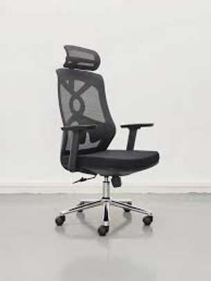 Mesh Swivel Comfortable Office Working Adjustable Seat image 8
