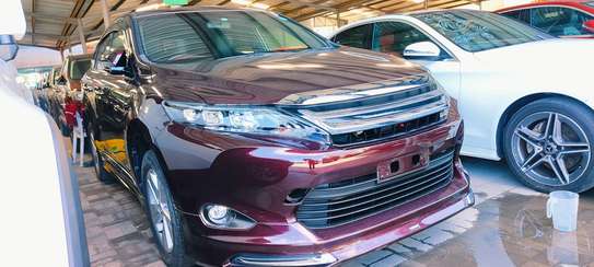Toyota Harrier Maroon 2018 sunroof image 2