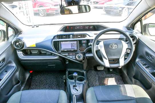 Make Toyota Aqua silver 2017 model. image 11