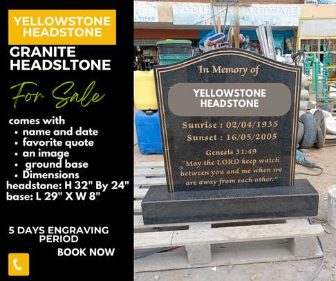 Honor Your Loved Ones with Granite Headstones with Bases image 5
