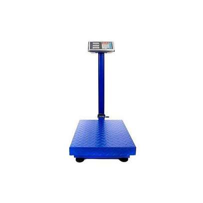 Generic Digital Weighing Scale-Flat Bed 300kgs AutoPrice Calculate image 1