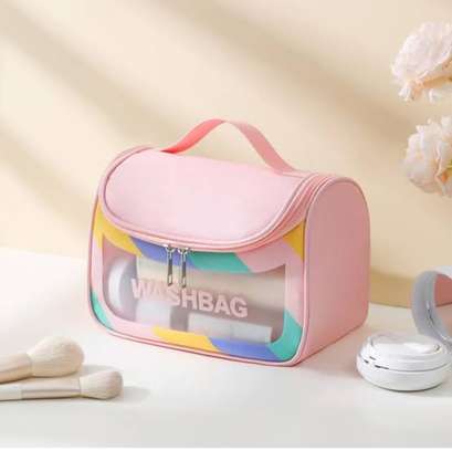 Transparent washbag/cosmetic bag image 2