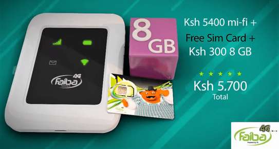 Faiba 4G Mi-Fi and Faiba 4G Sim card lines in Nairobi ...