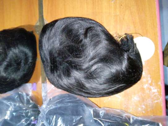 Human hair wig image 2