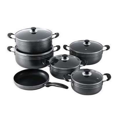 11 Pieces Non Stick Cooking Pots And Pan image 1