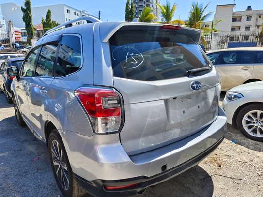 Subaru Forester XT silver 2017 double exhaust system image 6
