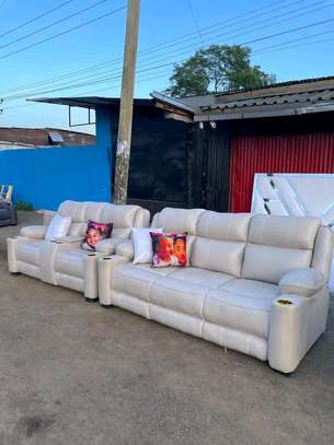 Modern semi recline 7 seater image 2