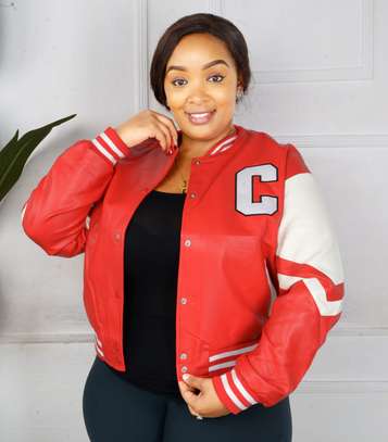 Half Leather Jacket image 1