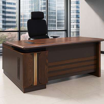1.6M Executive L-Shaped Office Desk image 11