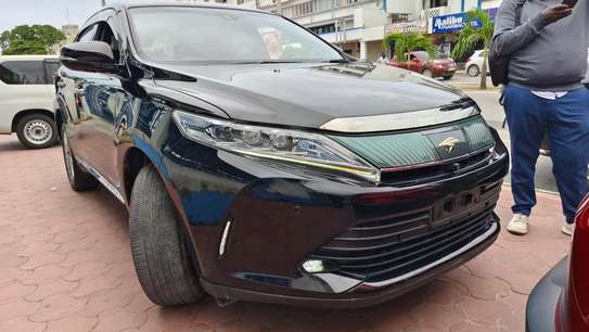 Toyota Harrier premium grade black 2018 image 3