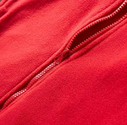 Red School Fleece Jackets image 4