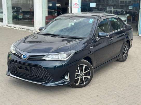Toyota axio WXB black 2019 image 1