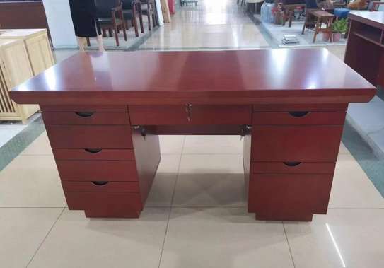 Office Desk :  1.2 Meter Office Table with Filing Drawer image 5