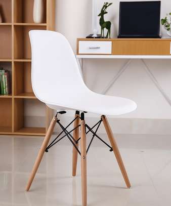 Office Chair: White Eames Home Office Chair image 1