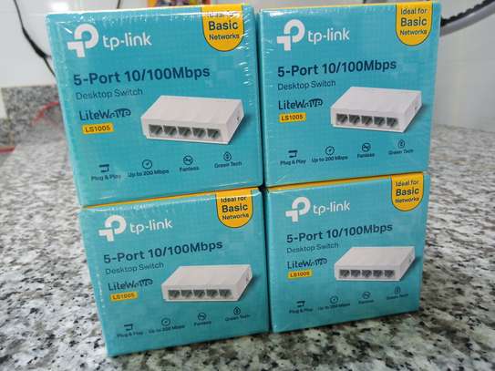 Tp-link Desktop Switch 5 Port 10/100 Mbps- Tl-sf-1005d image 1