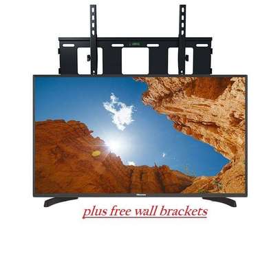 HISENSE 32 Inch HD Digital LED TV + Free Wall Brackets image 1