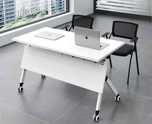 Office Desk: Mobile Foldable Conference Table image 1