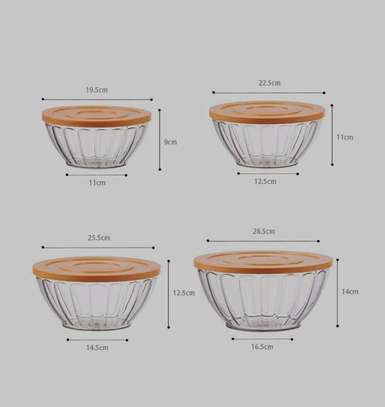 Stackable 4 in1 storage bowls image 4