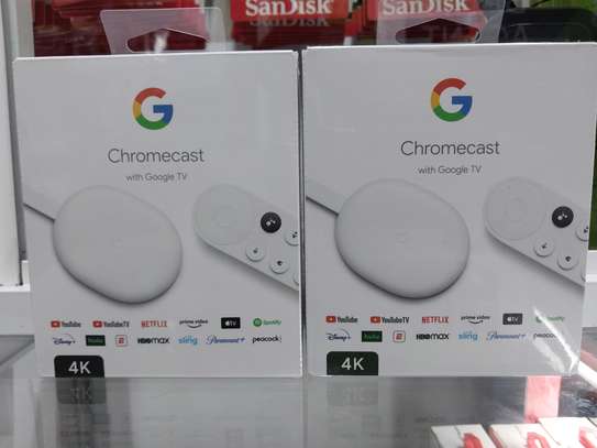 Chromecast with Google TV 4K android Tv Box image 1