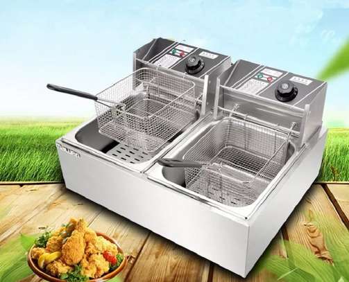 Affordable Double Deep Fryer image 2